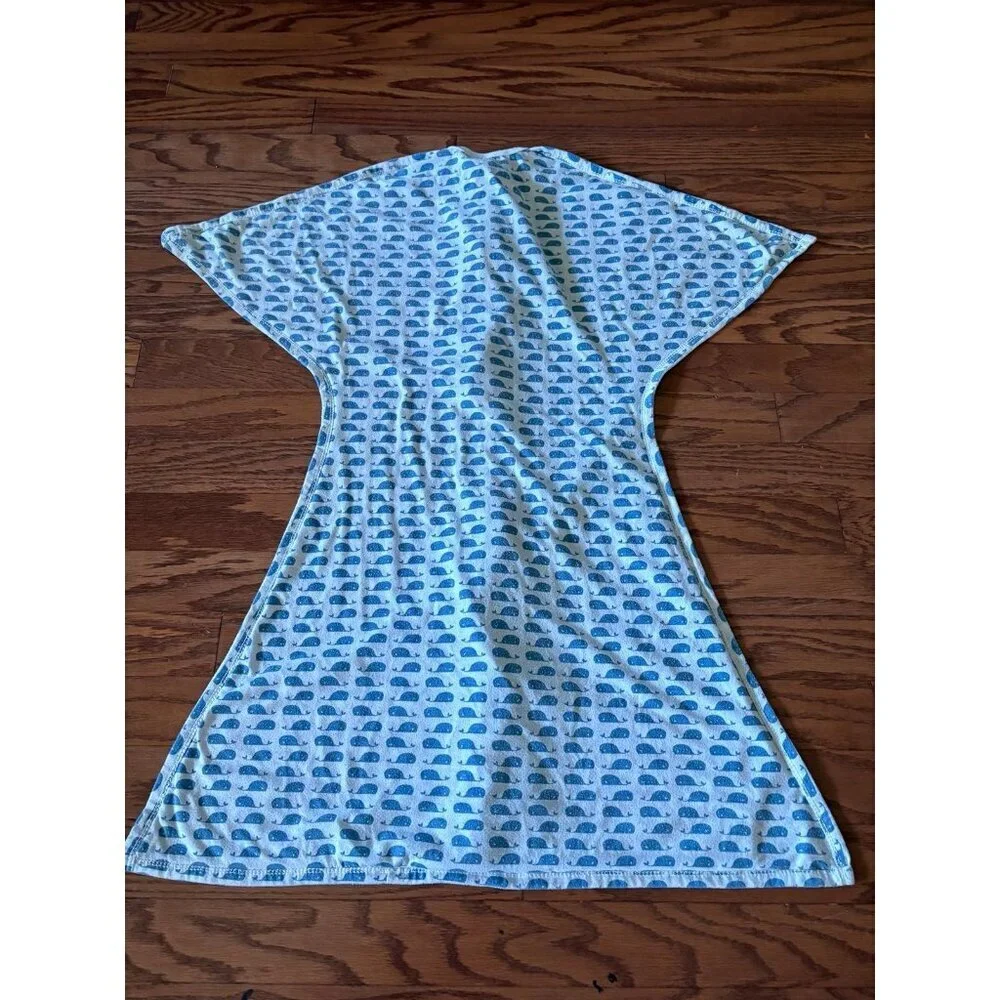 Zipadee Zip Swaddle Whale Print Medium